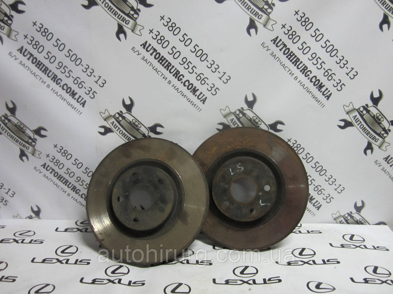 Передній гальмівний диск lexus ls430