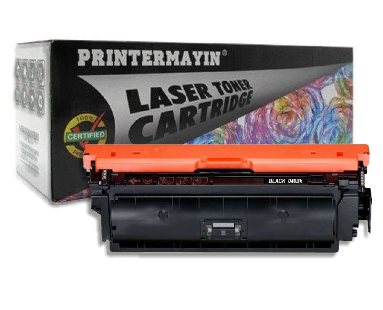 Картридж Canon 040 Black (0460C001) аналог сумісний з чорним тонером (6.300 стор.) PrinterMayin, фото 1