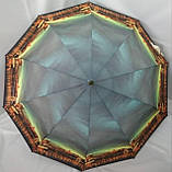 Зонт жіночий напівавтомат з містами на 10 спиць від фірми "Mario" MR145/ Парасольку "антиветер", фото 3