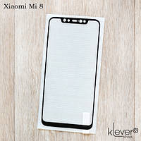 Захисне скло Full Cover 2,5D для Xiaomi Mi 8 (black silk)