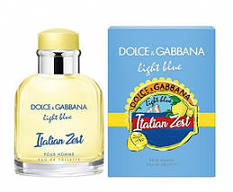 Dolce & Gabbana Light Blue Italian Zest Pour Homme туалетная вода 125 ml. Дольче Габбана Лайт Блю Італія Зест, фото 3