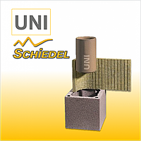 Керамический дымоход Schiedel uni для каминов с твердым топливом