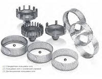 Кольцевые сита из нержавеющей стали, с усиленной оправой, для роторной мельницы ZM200 Retsch