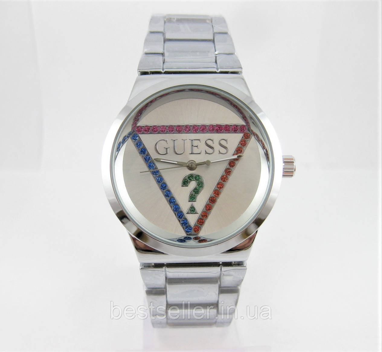 Жіночий годинник GEUSS 40MM JAPAN QUARTZ ALL SILVER