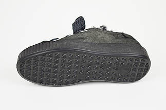 Кросівки на хутрі Alpino 860 37 Темна-платина шкіра, фото 2