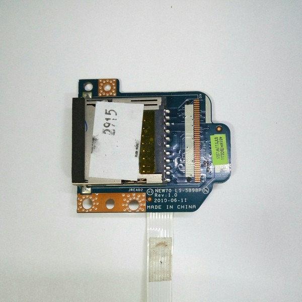 Дод. плата eMachines E440,E640,E642, Aspire 5253, 5733, 5742 TK81 Плата Cardreader (LS-5898P) б/у