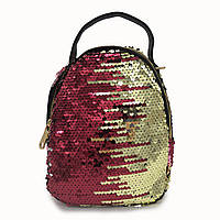 Рюкзак в паетках разноцветный, модель 3