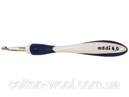 Addi swing (Адді) гачок в'язальний No6,ергономічна ручка