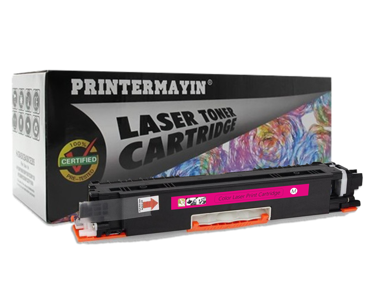 Картридж Canon 729 Magenta аналог сумісний з пурпурним кольором (1.000 стор.) PrinterMayin, фото 1