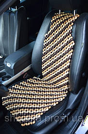 Дерев'яна накидка масажна на автокрісло