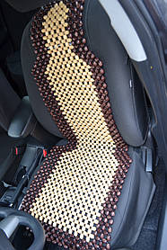 Дерев'яна накидка масажна на автокрісло