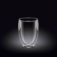 Склянка Wilmax Thermo з подвійним дном 250 мл скло (888732 WL)