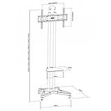 Стійка під телевізор ICECHmount T1021S, фото 2