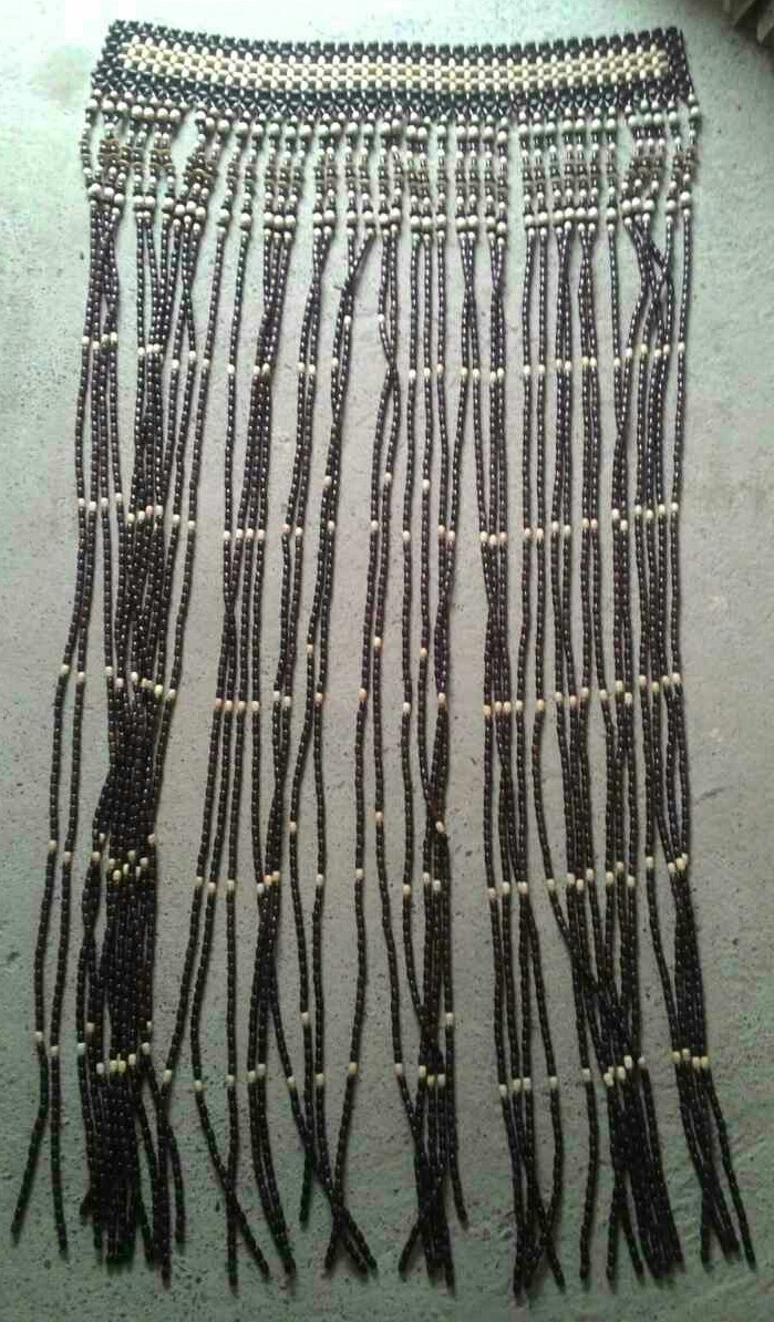 Штори з дерева "Намисто", фото 1