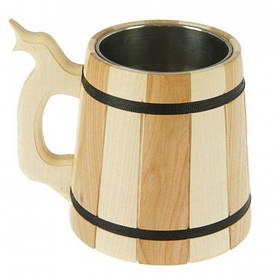 Пивний бокал з дерева