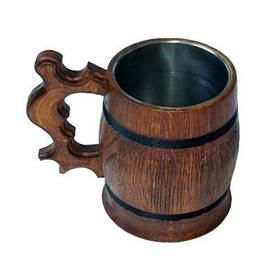 Пивний бокал з дерева