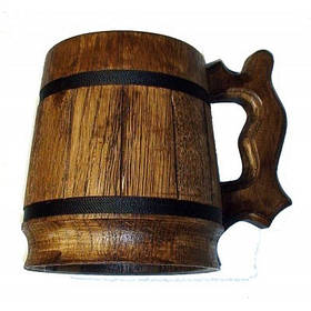 Пивний бокал з дерева