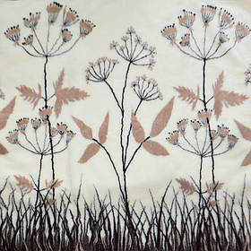 Вовняний плед. Укроп