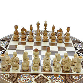 Дерев'яні шахові фігури "Класичні" No1. Ручна робота