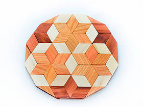 Підставка під гаряче з дерева 21