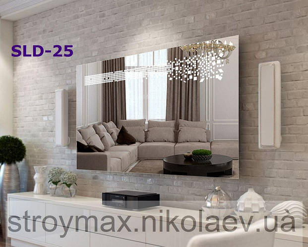 Зеркало со встроенной подсветкой SLD-25 (800х600), цена 3653 грн — Prom ...