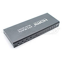 4х2 HDMI Matrix, Перемикач HDMI портів, HDMI матриця 4х2 (ARC,MHL,4Kx2K 3D), фото 3