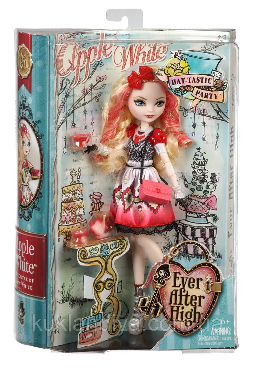 Кукла Ever After High Эппл Уайт Apple White Чайная Вечеринка - фото 3 - id-p277654423