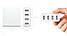 Зарядное устройство Xiaomi Mi USB Multiple hub 4 USB (CDQ01ZM) (White), фото 4