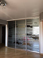 Шафа-купе вбудована Premium Qvadro V-104