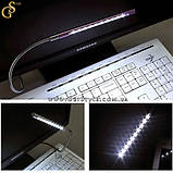 (Малиновий колір) USB-лампа Digitus Led 10 світлодіодів, фото 2