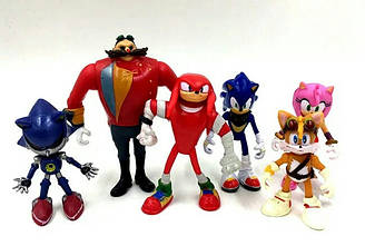 Іграшки Сонник ( Sonic ), 6 штук
