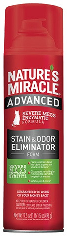 680142/6947 USA 8in1 Nature's Miracle Advanced Formula Піна посиленої формули від котячих плям і запахів, 518