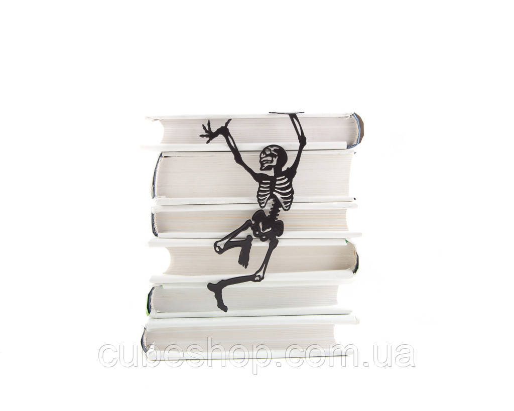 Закладка для книг Танцюючий скелет