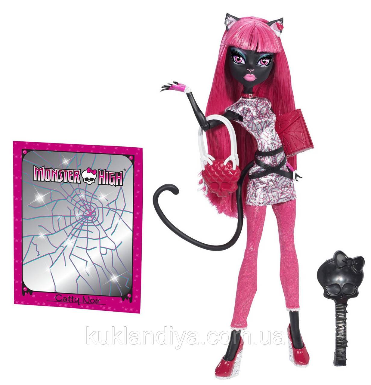 Кукла Monster High Кэтти Нуар Скарместр - New Scaremester Catty Noir (CDF49) - фото 1 - id-p64395965