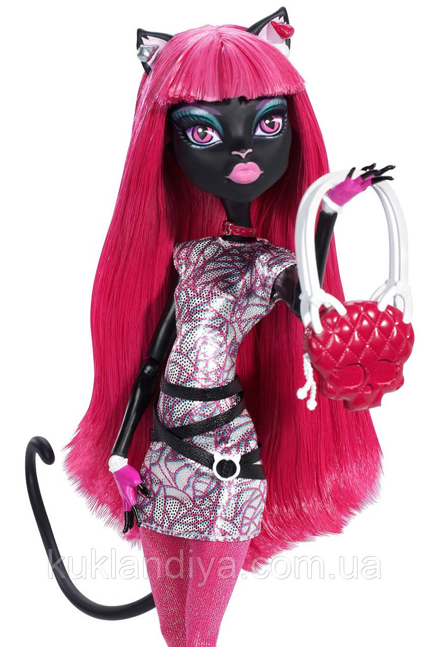 Кукла Monster High Кэтти Нуар Скарместр - New Scaremester Catty Noir (CDF49) - фото 2 - id-p64395965