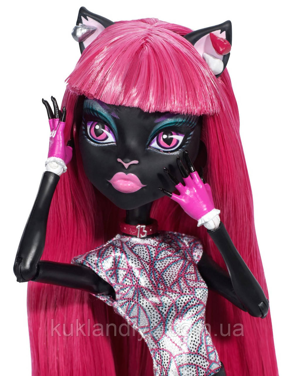 Кукла Monster High Кэтти Нуар Скарместр - New Scaremester Catty Noir (CDF49) - фото 3 - id-p64395965