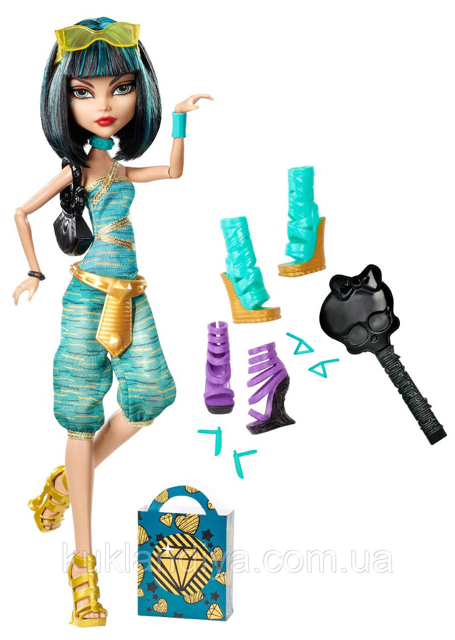 Лялька Monster High Клео де Ніл я люблю взуття — Cleo De Nile Doll & Shoe Collection, фото 1