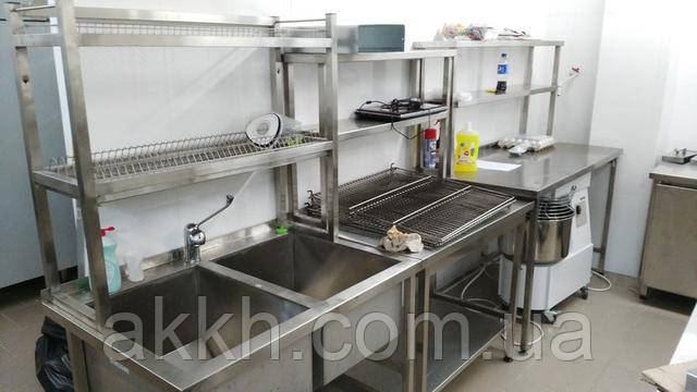 Ванни мийні з нержавіючої сталі