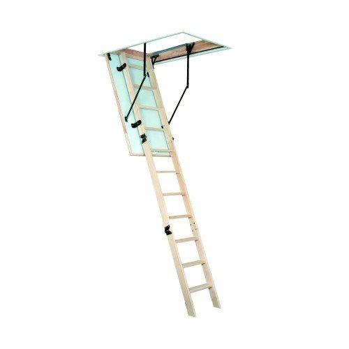 Сходи на горище Oman Termo S (120x80) H280. Чорна драбина Oman Termo S (120х80) Н280., фото 1