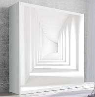 Шкаф для вертикальной кровати Small Double Белый тоннель