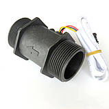 Імпульсний датчик протоку 1,5", пластик, фото 5