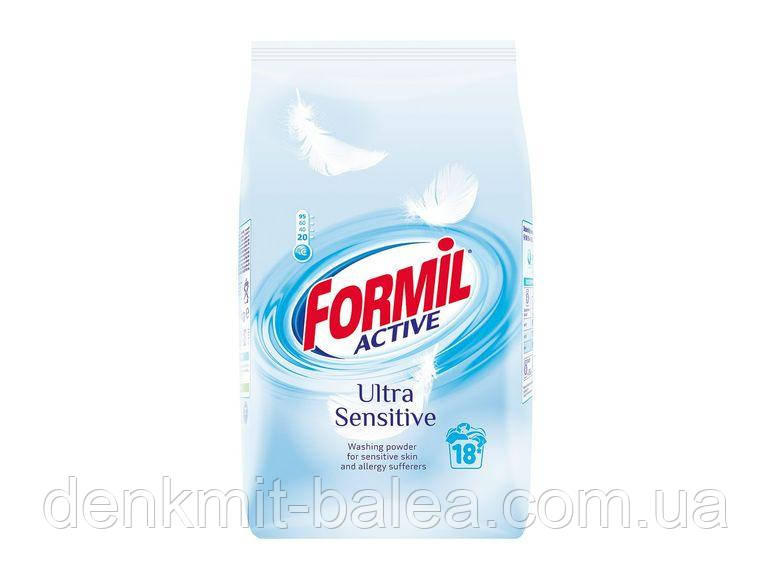 Порошок для прання дитячої білизни Formil Ultra Sensitive 1,215 кг (18 прань)