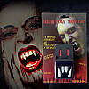 Клыки вампира, зубы Дракулы - 4 шт с капсулами крови  - Хэллоуин
