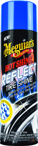 Meguiar's Hot Shine Reflect Tire Shine Спрей для додання блиску шин 425 г