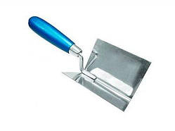 Кельма штукатурний для зовнішніх кутів, 8х6х6 см