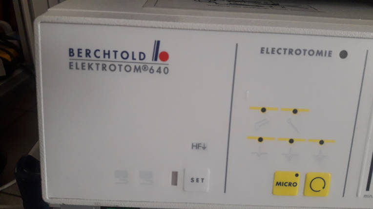 Електрохірургічний високочастотний коагулятор Berchtold ELEKTROTOM 640, фото 3