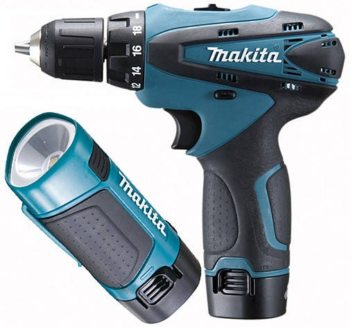 Акумуляторна дриль-шуруповерт Makita DF330DWLE, фото 1