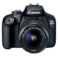 Комплект Фотоаппарат Canon EOS 4000D 18-55 f3.5-5.6 DCIII + Cумка для фотоаппарата Benro Element ELS20BK