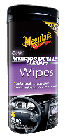 Meguiar's Quik Interior Detailer Cleaner Салфетки для ухода за салоном автомобиля 18 х 23 см, 25 шт