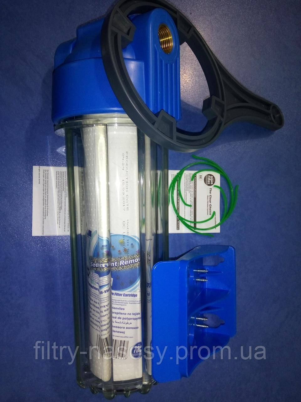 Колба Aquafilter 1/2" прозора посилена